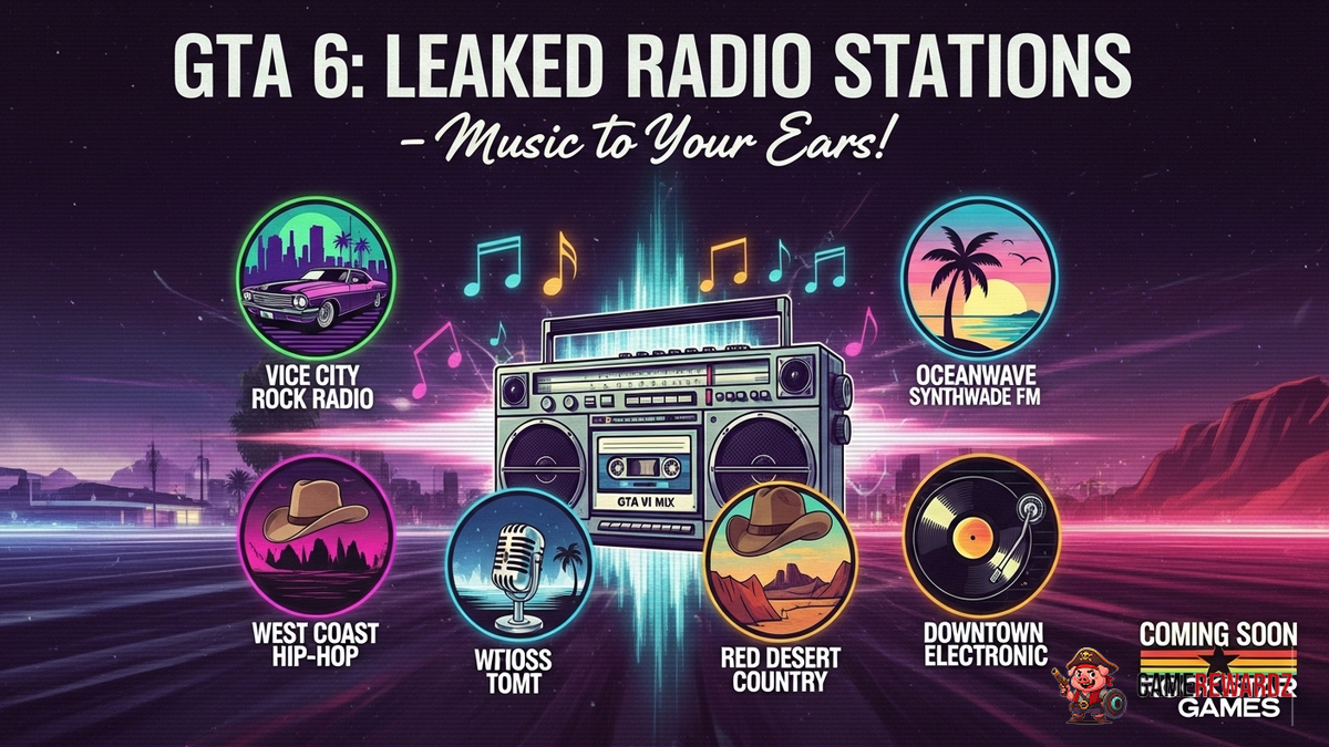 GTA 6: Leaked Radio Stations - Music to Your Ears!